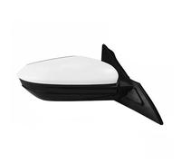 Ensemble Rétroviseur Latéral Ensemble De Rétroviseurs Latéraux Voiture Pour Civic 2016-2020, Couvercle Verre, Cadre, Lentille, Pliage Automatique(BLANC,5 Wire Right)