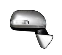 Ensemble Rétroviseur Latéral Ensemble rétroviseurs rabattables électriques automatiques pour Toyota pour Verso 2010 2011 2012 2013 voiture avec clignotant chauffant Ensemble Rétroviseur(5Wire R Silver