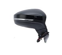 Ensemble Rétroviseur Porte Rétroviseur Latéral À 8 Broches Pour Tiguan 2018-2023 Noir Double Prise Avec Éclairage D'angle Mort Accessoires Rétroviseur Extérieure Rétroviseur(Right)