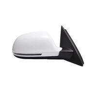Ensemble Rétroviseur Porte Rétroviseur Latéral Électrique Pliable Et Chauffant Avec Mémoire De Lampe, Accessoires De Voiture Pour Q3 2013-2018 Extérieure Rétroviseur(6 White Right White)