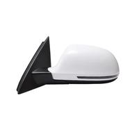 Ensemble Rétroviseur Porte Rétroviseur Latéral Électrique Pliable Et Chauffant Avec Mémoire De Lampe, Accessoires De Voiture Pour Q3 2013-2018 Extérieure Rétroviseur(12 White Left White)