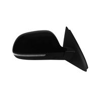Ensemble Rétroviseur Porte Rétroviseur Latéral Électrique Pliable Et Chauffant Avec Mémoire De Lampe, Accessoires De Voiture Pour Q3 2013-2018 Extérieure Rétroviseur(10 White Right Black)