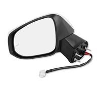 Ensemble Rétroviseur Porte Rétroviseurs Latéraux Chauffants À 8 Broches Pour RAV4 2019-2024 Clignotants Rétroviseurs Extérieurs Accessoires Voiture Extérieure Rétroviseur(Left)