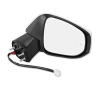 Ensemble Rétroviseur Porte Rétroviseurs Latéraux Chauffants À 8 Broches Pour RAV4 2019-2024 Clignotants Rétroviseurs Extérieurs Accessoires Voiture Extérieure Rétroviseur(Right)