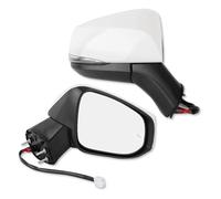 Ensemble Rétroviseur Porte Rétroviseurs Latéraux Chauffants À 8 Broches Pour RAV4 2019-2024 Clignotants Rétroviseurs Extérieurs Accessoires Voiture Extérieure Rétroviseur(1pair)