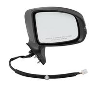 Ensemble Rétroviseur Rétroviseur latéral 3 broches pour Fit Pour Jazz GK5 pour MK4 2015-2020 rétroviseurs latéraux porte aile voiture ensemble cadre couverture(3pins right)
