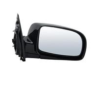 Ensemble Rétroviseur Voiture Rétroviseur Extérieur 5 Fils Noir Brillant Chauffant Sans Clignotant Pour Hyundai Pour Santa Fe Pour MK2 CM (2006-2012)(R)
