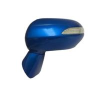 Ensemble Rétroviseur Voiture Rétroviseur Extérieur De Porte 5 Broches Avec Clignotant Pour Fit Pour Jazz (2005-2008) GD1 GD3(Blue 5 Wire Left)