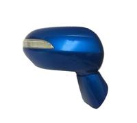 Ensemble Rétroviseur Voiture Rétroviseur Extérieur De Porte 5 Broches Avec Clignotant Pour Fit Pour Jazz (2005-2008) GD1 GD3(Blue 5 Wire Right)