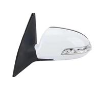 Ensemble Rétroviseur Voiture Rétroviseur Intérieur 5 Fils Pour Hyundai I30 FD 2007-2012 Apprêt Blanc Avec Clignotant Intégré(L)