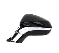 Ensemble Rétroviseur Voiture Rétroviseur Intérieur Pour Lexus NX NX200 NX300 (2015-2020) Références 87940-78051 87910-78051 Électricité Dégivrage Rabattable Clignotant Intégré(Black Left)