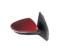 Ensemble Rétroviseur Voiture Rétroviseur Intérieur Pour VW Pour Golf 6 A6 MK6 2009-2013 Automatique Avec Clignotant Électrique Réglable Chauffant(Red Right)