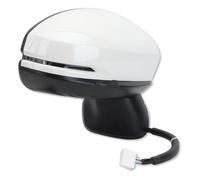 Ensemble Rétroviseur Voiture Rétroviseur Latéral Pour Fit Pour Jazz 2015-2019 (MK4 GF GK) Feu De Porte Rabattable Manuellement Ensemble Lentille(5pins white R)