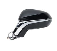 Ensemble Rétroviseur Voiture Rétroviseurs Extérieurs À 15 Broches Chauffants Rabattables Et Mémoire Pour Lexus NX200t NX300 NX300h (2015-2021) Noir(L)