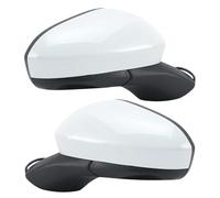 Ensemble Rétroviseurs Latéraux FS7Z-17683-B FS7Z-17682-B Pour Ford Pour Fusion 2015-2022 Version Américaine Rétroviseur 3 Broches Blanc Latéral Pliant Manuel(1 pair)