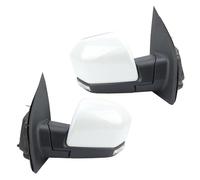 Ensemble Rétroviseurs Latéraux JL3Z17682DB JL3Z17683CA Pour Ford Pour F 150 2015-2020 6 Broches 8 Broches Miroir Porte Manuel Pliant Miroir Latéral Chauffant(1 pair)