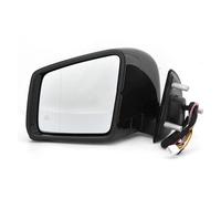 Ensemble Rétroviseurs Latéraux Pour Benz X164 W164 GL320 Pour ML320 ML63 ML350 Clignotants En Verre Angle Mort 1648105193 Rétroviseur Extérieur Complet(Black Left)