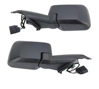 Ensemble Rétroviseurs Latéraux Pour Ford Pour Bronco 2021 2022 2023 2024 2025 7 Broches 9 Broches Rétroviseur Texturé Noir Manuel Pliant Angle Mort(1 pair)