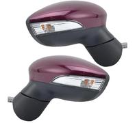 Ensemble Rétroviseurs Latéraux Pour Ford Pour Fiesta Pour MK7 2008 2009 2010 2011 2012 Rétroviseur Latéral 6 Broches Rétroviseur Latéral Porte Électrique(1 pair)