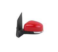 Ensemble Rétroviseurs Latéraux Pour Ford Pour Focus Pour Mk2 2008 2009 2010 2011 Version Euro Rétroviseur 6 Broches Rétroviseur Latéral Pliant Manuel(Left Big Red)