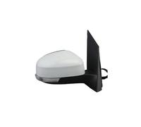 Ensemble Rétroviseurs Latéraux Pour Ford Pour Focus Pour Mk2 2008 2009 2010 2011 Version Euro Rétroviseur 6 Broches Rétroviseur Latéral Pliant Manuel(Right white)