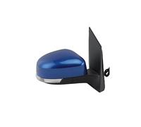 Ensemble Rétroviseurs Latéraux Pour Ford Pour Focus Pour Mk2 2008 2009 2010 2011 Version Euro Rétroviseur 6 Broches Rétroviseur Latéral Pliant Manuel(Right dark blue)