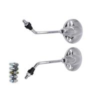 Ensemble rétroviseurs pour moto Rétroviseur Latéral Rétro Universel Pour Moto ABS 8 10 Mm Pour Hornet 600 900 CB400F CB500X CBF190R