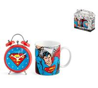 Ensemble Réveil Mug Porcelaine SUPERMAN Maison