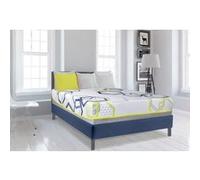 Ensemble Riviera 140X190 - Matelas mémoire de forme 21 cm & Sommier 48 Lattes - Fabrication française G
