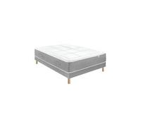 Ensemble riviera 744 ressorts ensachés + 6 cm viscoélastique + sommier base morpho 80x200