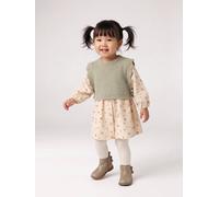 VERTBAUDET Ensemble Robe et Pull Bébé Fille Coton