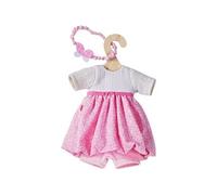ensemble robe Robe de rêve 32 cm polyester rose/blanc 3 pièces