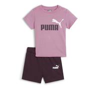Ensemble Rose/Noir Fille Puma Minicats
