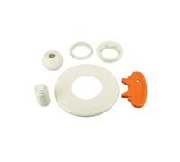 Ensemble rotule + siège + écrou + enjoliveur pour refoulement Multiflow 00295/00330 4402040301 - Pour équipement de piscine