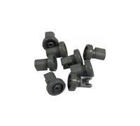 Ensemble Roulettes Panier Sup (8x) Gris Pour Lave Vaisselle Electrolux