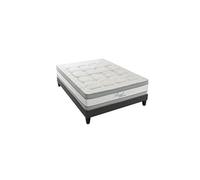 Ensemble ROYAL 5* 160x200 cm - Matelas Mémoire de forme + Sommier Bois