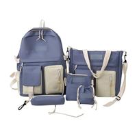 Ensemble sac à dos d'école léger pour enfants avec sac à déjeuner, trousse à crayons, sac à livres pour enfants, matériau durable pour l'apprentissage quotidien, Bu2., Taille unique, Créateur