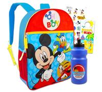 Ensemble sac à dos Disney Mickey Mouse pour enfants - Ensemble avec sac à dos Mickey coloré, autocollants, et plus encore | Sac à dos Mickey pour garçons, Sac à dos Mickey pour garçons, Mickey Mouse