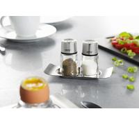 Ensemble salière et poivrière BRUNCH Gefu Verre Argent Argent G