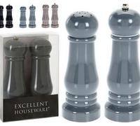 Ensemble Salière & Poivrière 2 Pièces - 3 Modèles Assortis