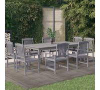 Ensemble Salle à Manger de Jardin Mobiliers Meubles Salon de Patio 9 pcs vidaXL