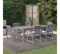 Ensemble Salle à Manger de Jardin Mobiliers Meubles Salon de Patio 9 pcs vidaXL