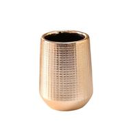 Ensemble Salle de Bain Accessoire Kit d'accessoires de salle de bains en or Rose, ensemble complet de luxe en céramique, porte-savon de toilette, porte-brosse à dents, pompe à shampoing, bouteille dis