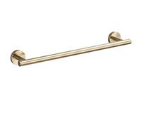 Ensemble Salle De Bain Compatible : Barre, Porte-Serviettes, Porte-Rouleau, Anneau Et Patère. Acier Inoxydable Finis Chrome Et Noir.(Gold Towel Bar)