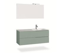 Ensemble salle de bain DX vasque 4 pièces VENERE vert sauge