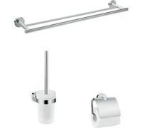 hansgrohe Logis UNIVERSAL Set daccessoires de salle de bain, 3 pièces, chrome, 41727000