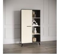Ensemble salon Banc TV Table basse Buffet haut KENT Chene de fil Sidewalk