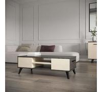 Ensemble salon Banc TV Table basse KENT Chene de fil Sidewalk DEMEYERE G