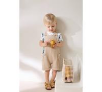 Ensemble Salopette Bébé En Gaze De Coton Et T-shirt Toucana Sable 24M(86CM)