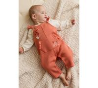 Ensemble Salopette Bébé En Molleton Et T-shirt Manouk Corail 18M(81CM)